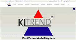 Desktop Screenshot of kltrend.de